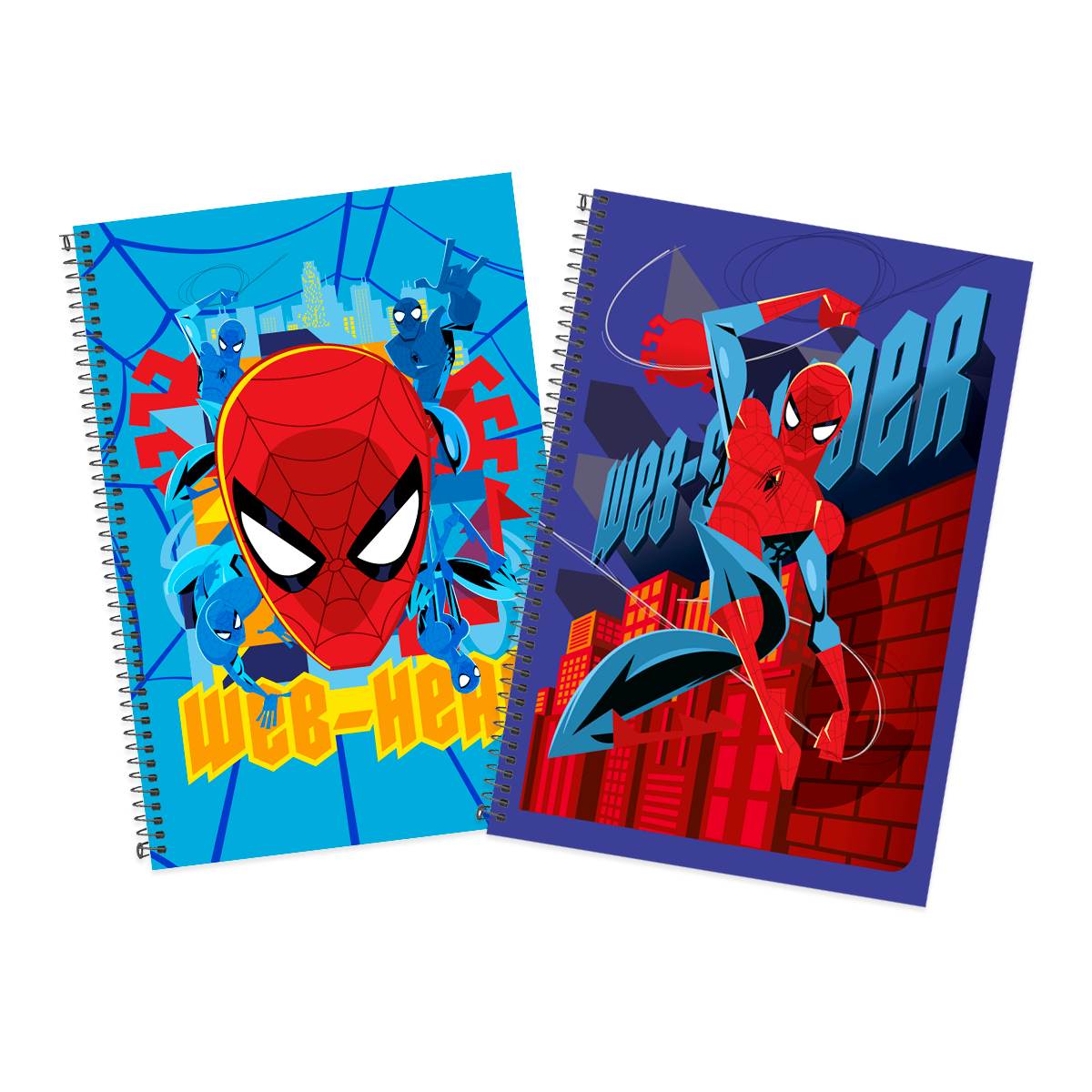 Cuaderno A5 Spiderman Marvel x2