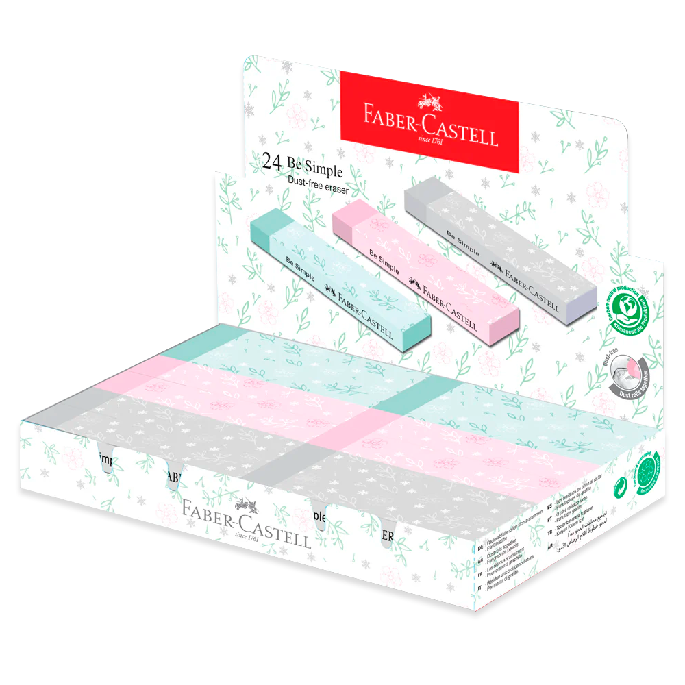 Goma de Borrar Be Simple Faber-Castell