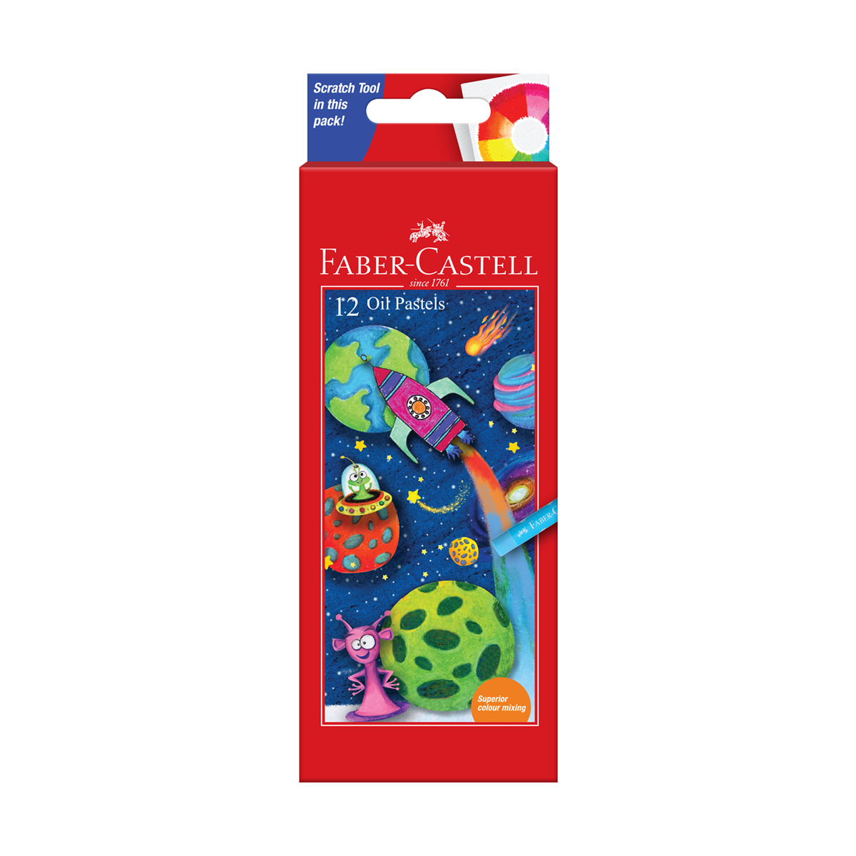 Promo Oleo Pasteles 12 Colores Faber-Castell