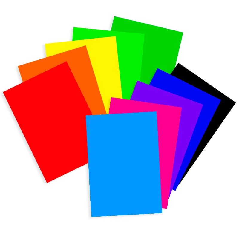 Cartulina Colores Fuertes A4 DALI x20