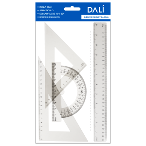 Juego de Geometria de 20cms o 30cms