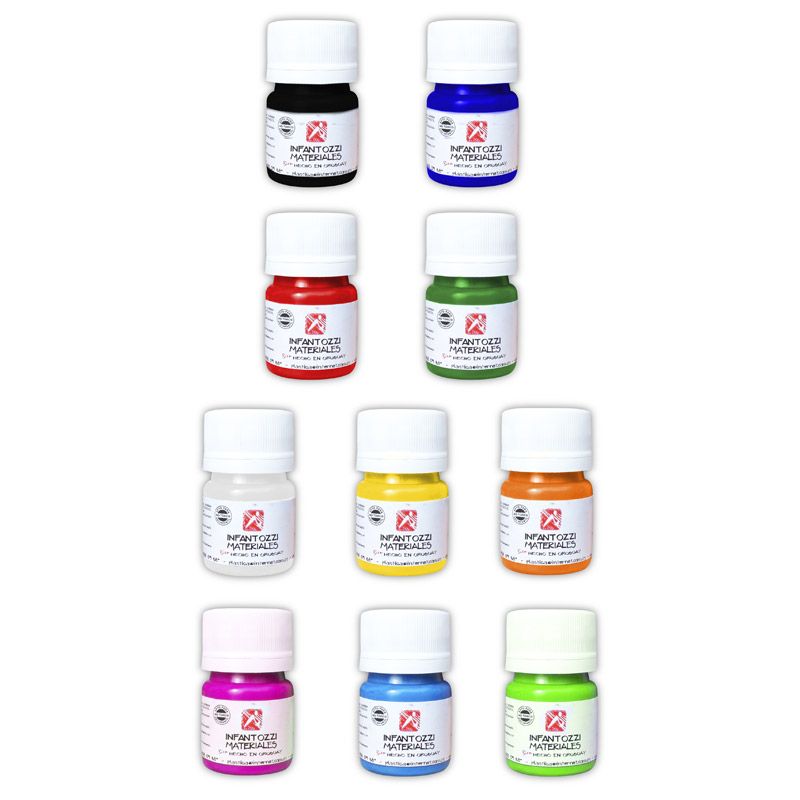 Témperas Infantozzi 25g x6 Surtidas
