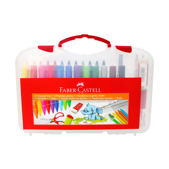 Valija Completa Preescolar Elefante Faber-Castell
