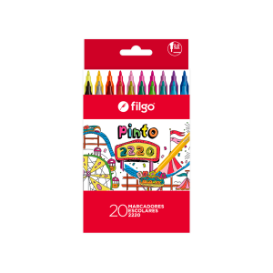 Marcadores Finos x20 Filgo