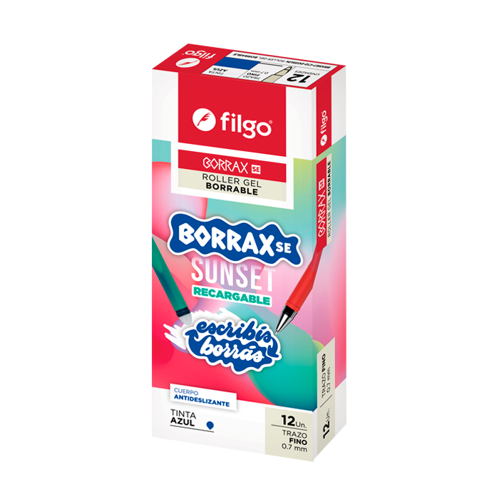 Boligrafo Borrable Sunset Filgo