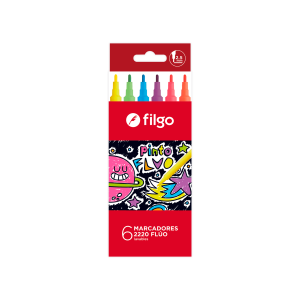 Marcadores Fluo x6 Filgo