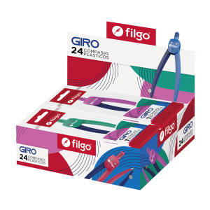 Compas Plastico Filgo con con lapiz