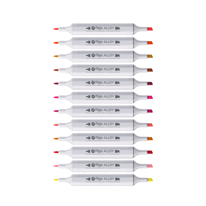 Marcadores Alloy Estuche x96 Filgo