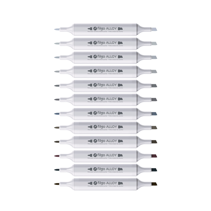 Marcadores Alloy Estuche x96 Filgo