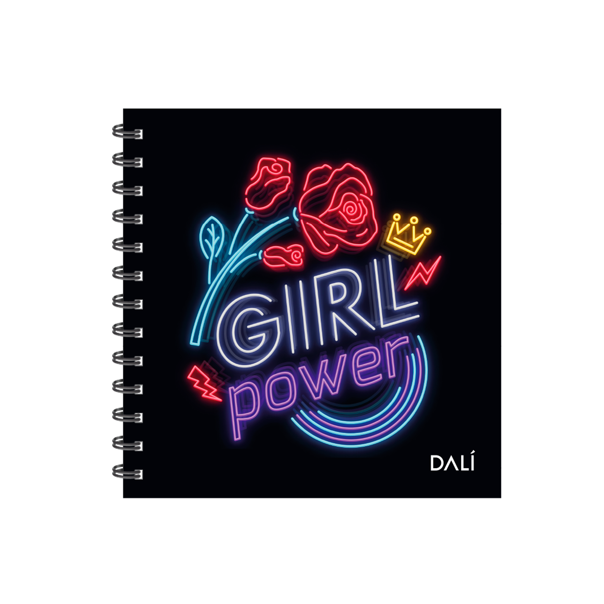 Cuaderno Espiral Cuadrado Girl Power - Cuaderno