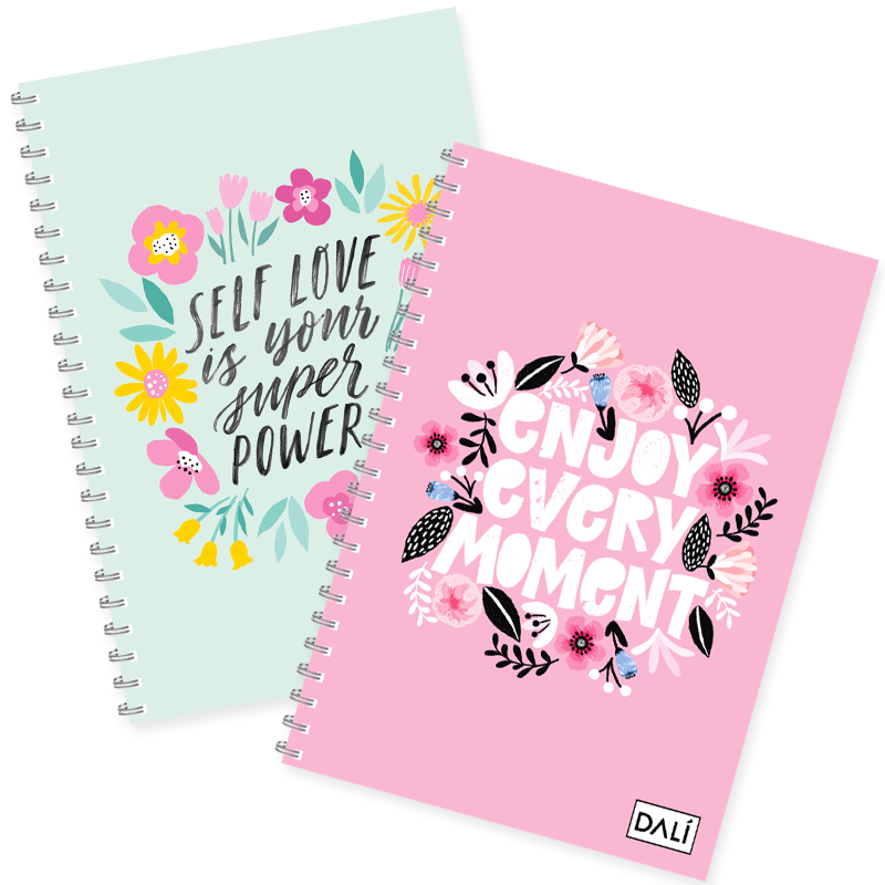 Cuadernola Super Tapa Frases motivadoras 80 hojas - cuadernola