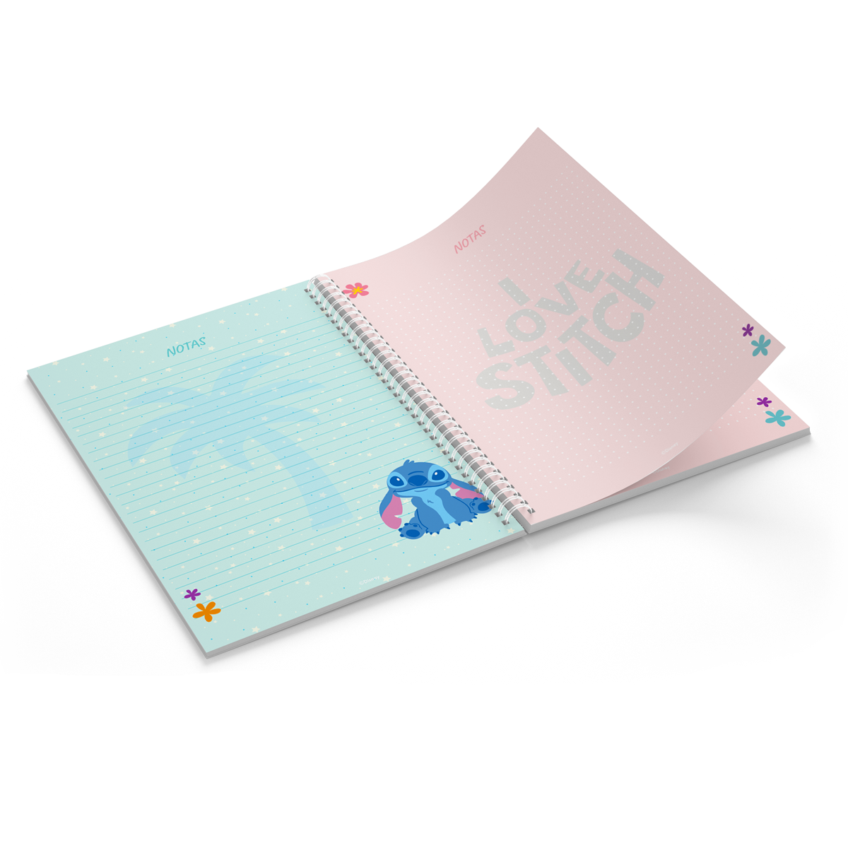 Cuaderno Super Tapa Dura Stitch Disney