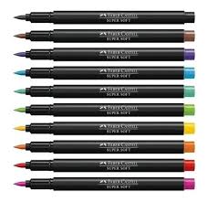 Marcadores Punta Pincel Faber Castell