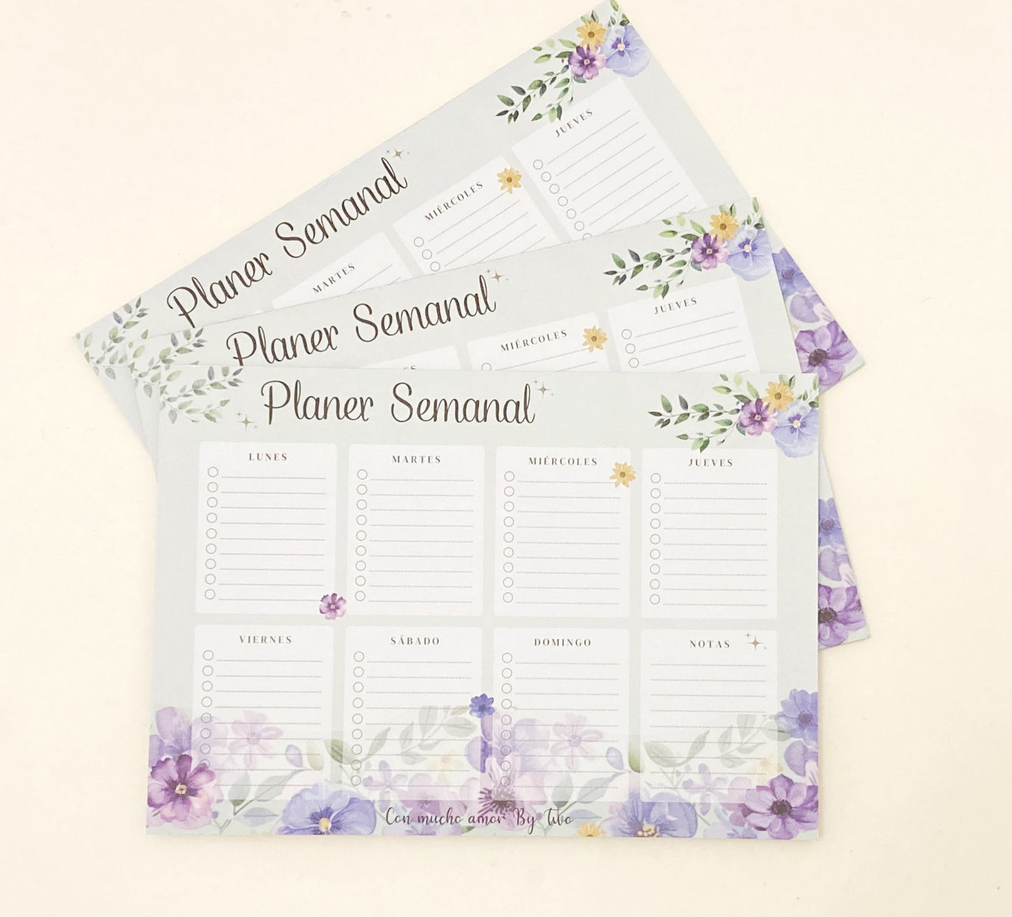 Planificador Semanal Nature