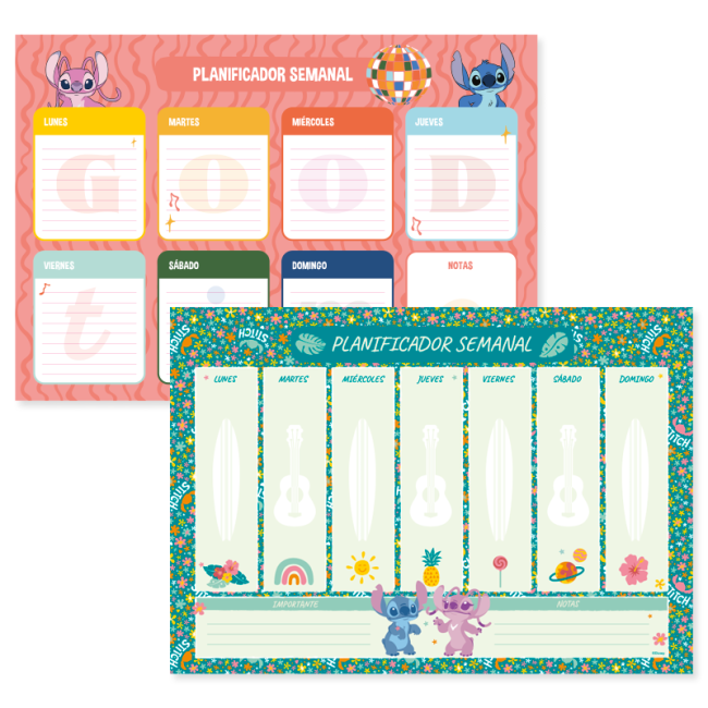 Planificador Semanal Stitch