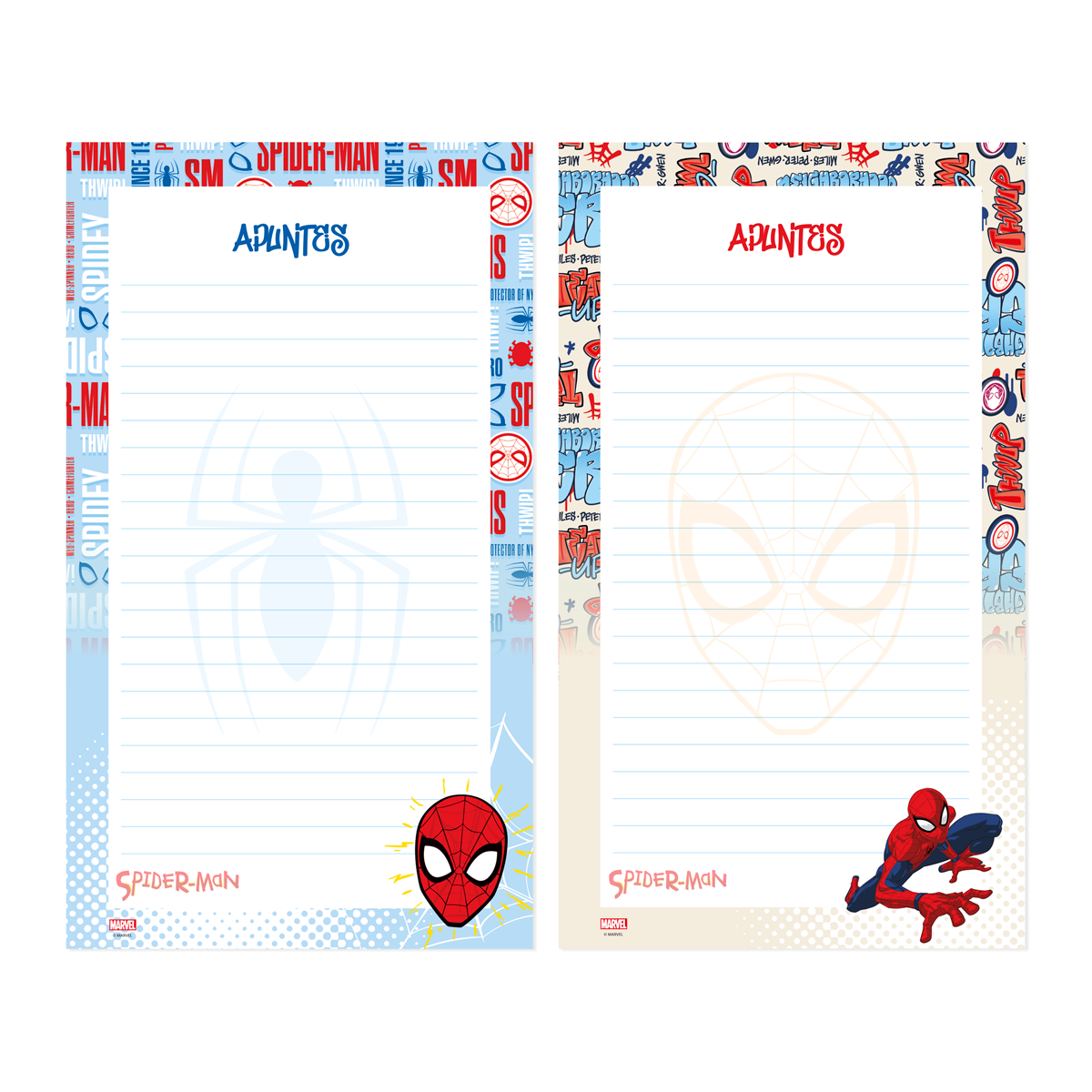 Block Vertical Disney Marvel x2