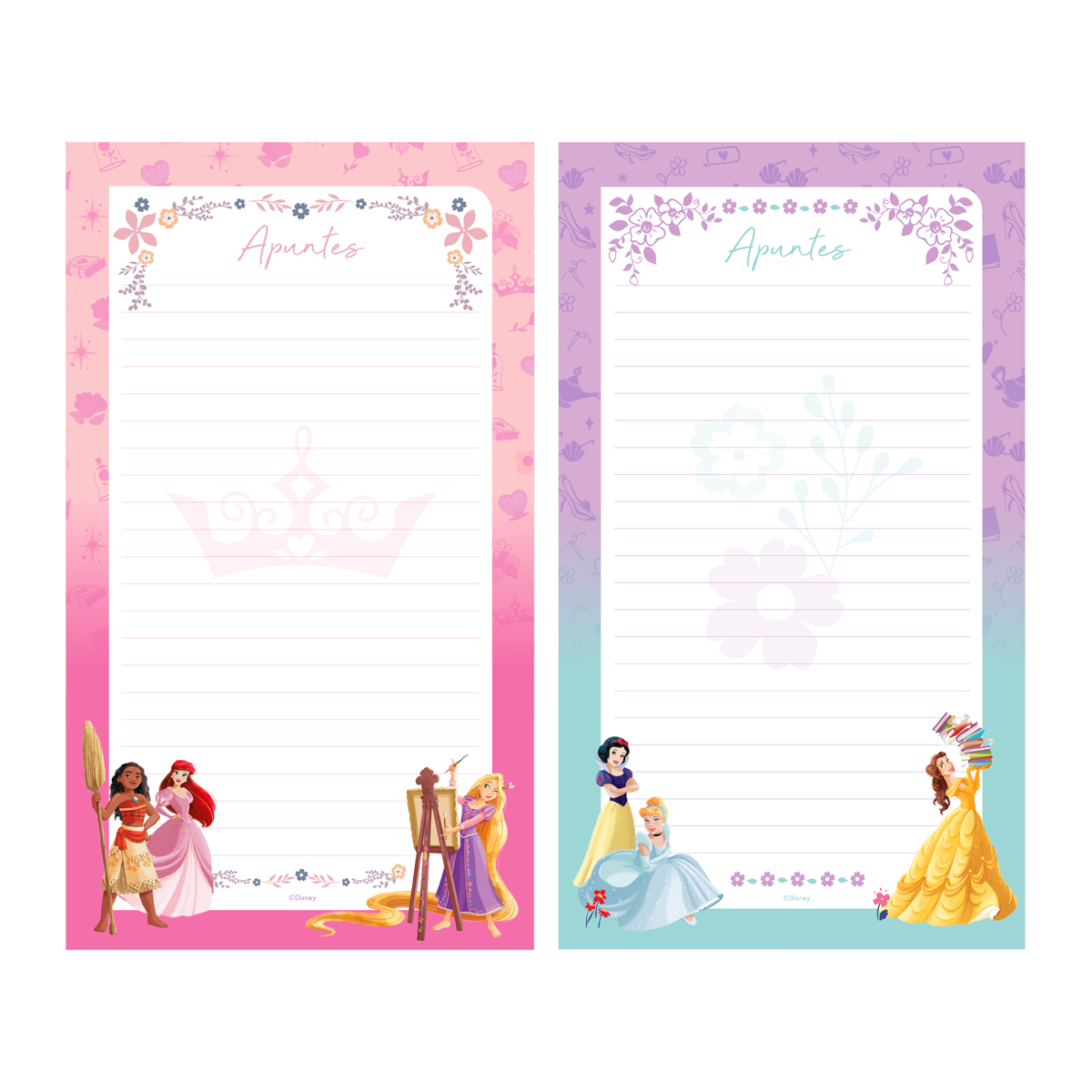 Block Vertical Disney Marvel x2
