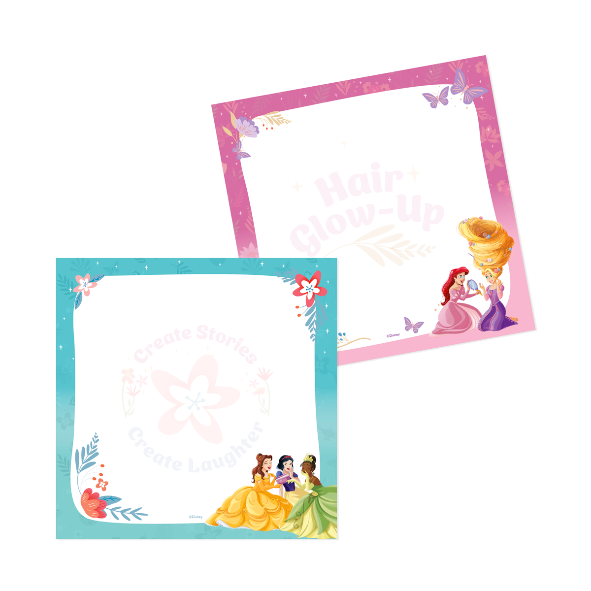 Block Cuadrado Disney Marvel x2