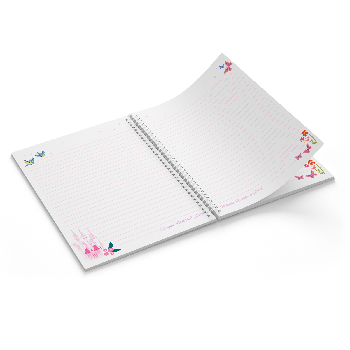Cuaderno Super Tapa Dura Avengers y Princesas Disney Marvel