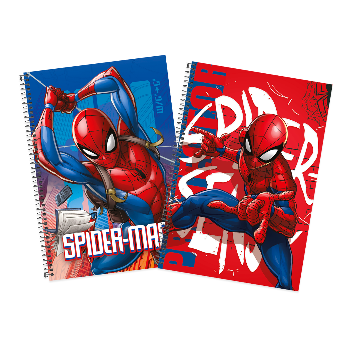 Cuaderno A5 Spiderman Marvel x2