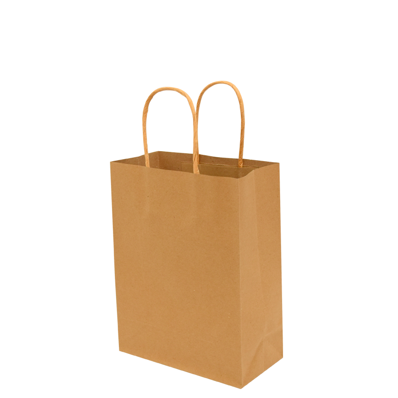 Surtido de bolsas kraft ecológicas: tamaños mini, chica, mediana, grande, jumbo. Ideales para regalos y comercio en Uruguay.
