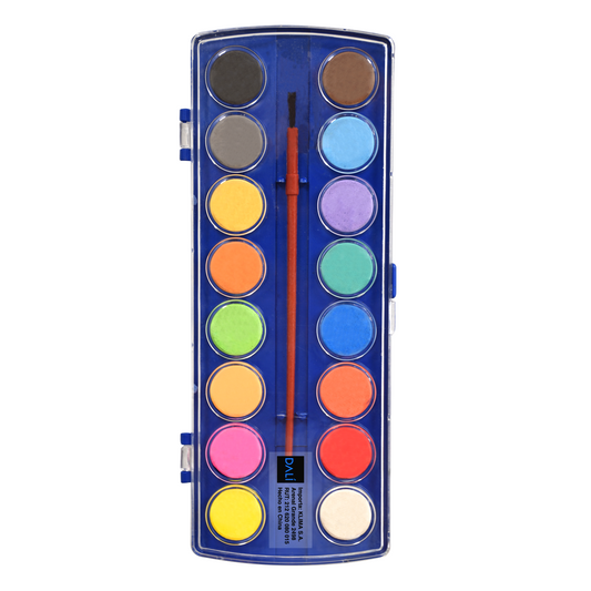 Acuarelas 16 colores DALI x10