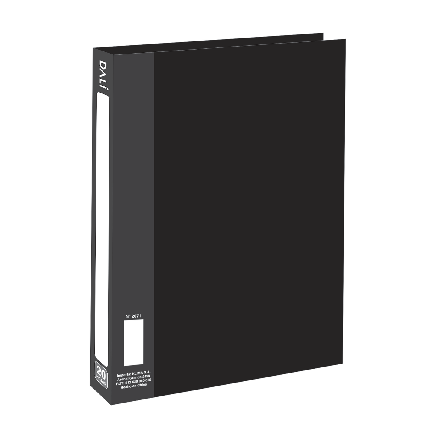 Carpeta PVC A4 con 20 Folios DALI