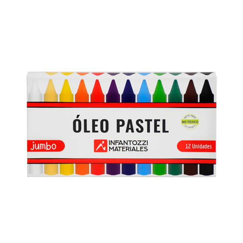 Oleo Pastel x 12 Infantozzi
