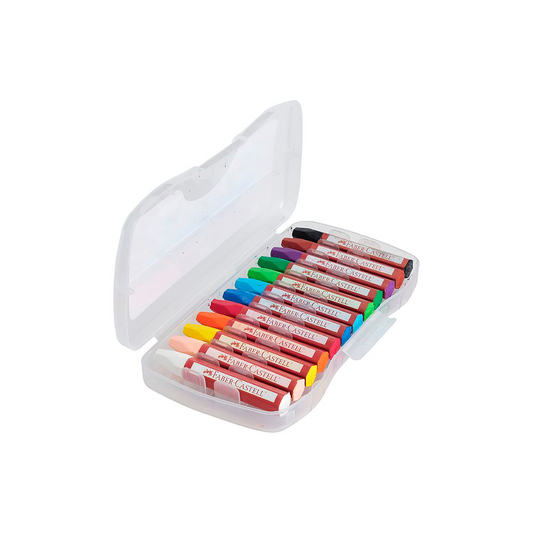 Oleo Pasteles Estuche 12 Colores Faber-Castell