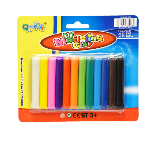 Plasticina en Blister x12