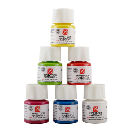 Témperas Infantozzi 25g x6 Surtidas