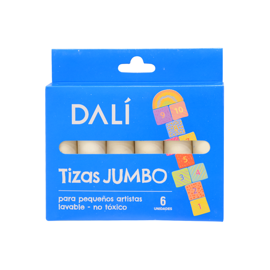 Tizas Blancas Jumbo Dali x6