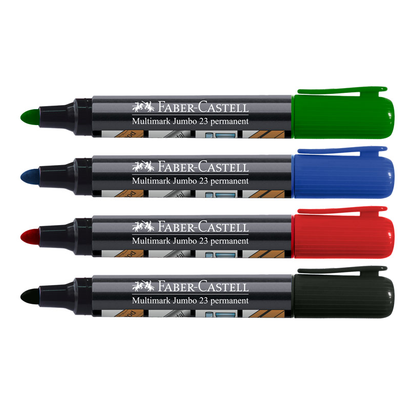 Marcador Permanente Jumbo Faber Castell