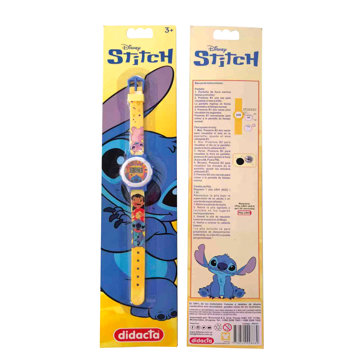 Reloj Digital Disney Marvel Niños