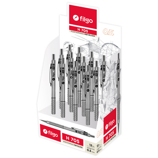 Lapiz Mecanico Metal H-705 0.5mm Filgo