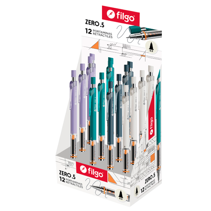 Lapiz mecanico ZERO 0.5mm Filgo