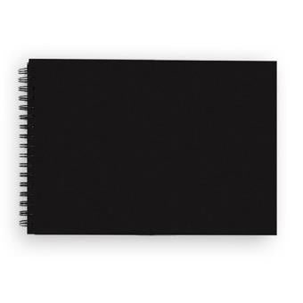 Scrapbook Negro A4 Apaisado