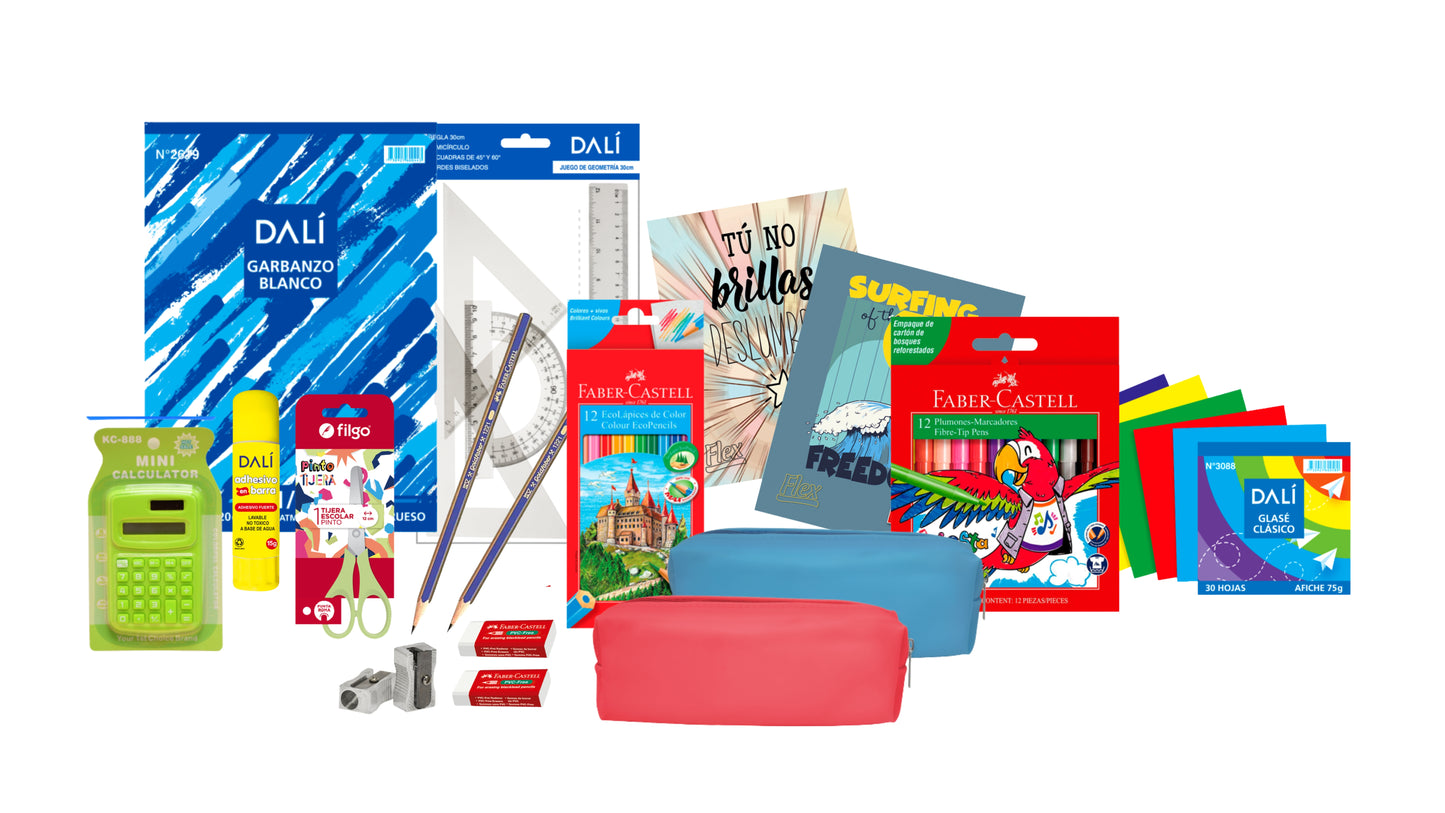 Combo Escolar Basic Two Faber-Castell