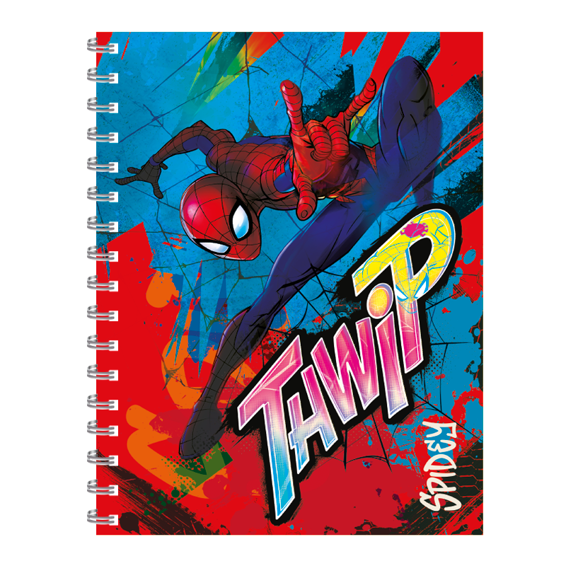 Cuaderno Spiderman Super tapa dura Thwip - Cuaderno