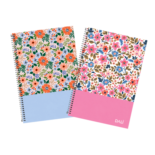 Cuadernos Flower - Rosa