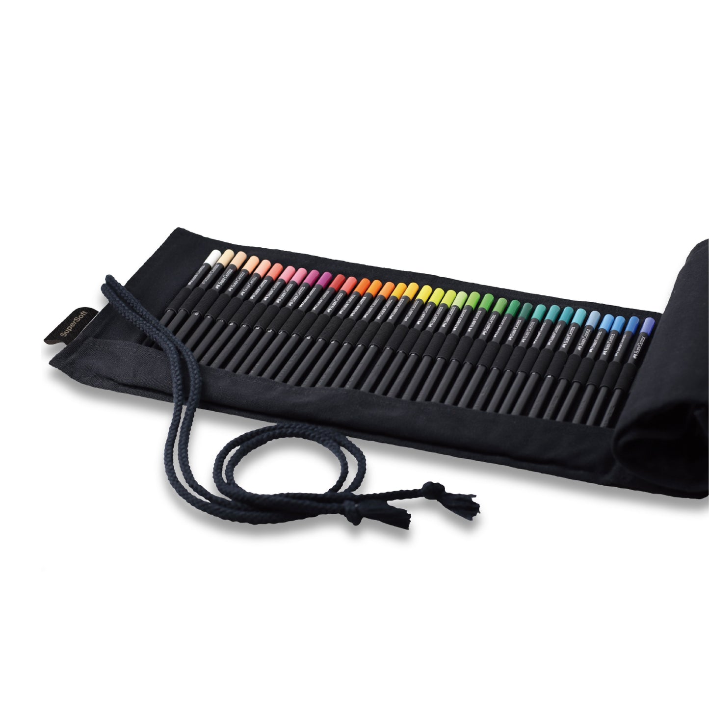 Lapices Supersoft Estuche de Tela x72 Faber-Castell