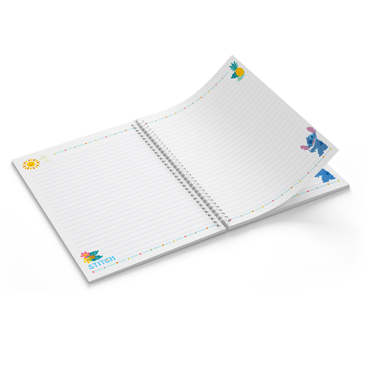 Cuaderno Super Tapa Dura Stitch Disney