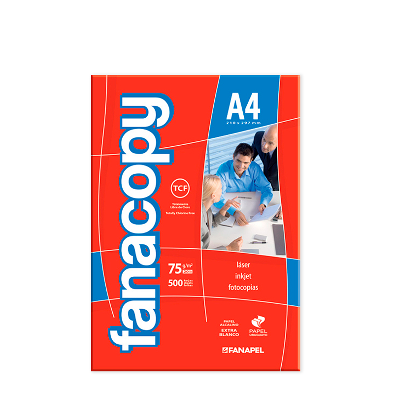 Papel Fotocopia A4 Fanacopy x10