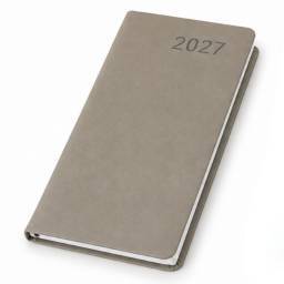 Agenda 2027 de bolsillo gris