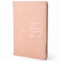Agenda ejecutiva 2027 rosa fucsia claro