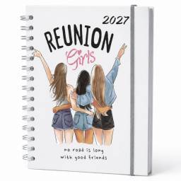 Agenda 2027 con frase gris actitud