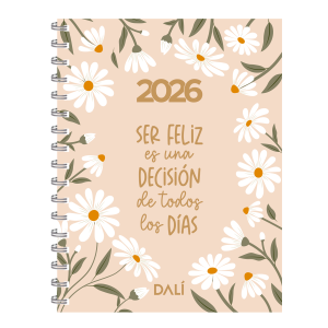 Agenda 2026 Frase / Ser feliz es una decisión de todos los días