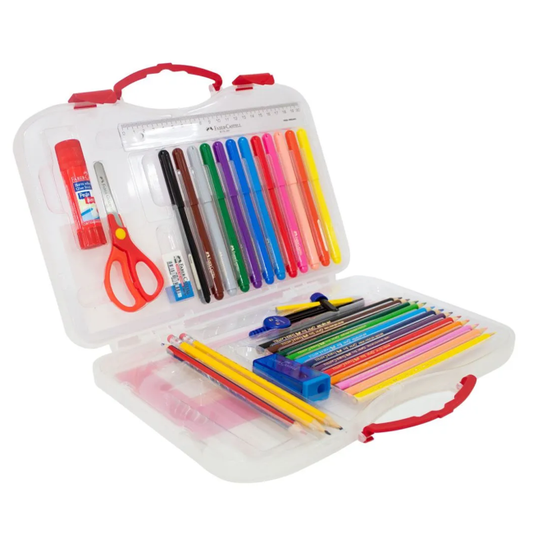 set completo escolares faber castell