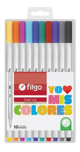 Microfibras Filgo 10 Colores