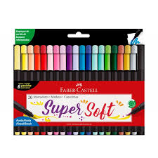 Marcadores Punta Pincel Faber Castell